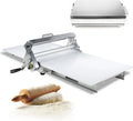 Laminoir professionnel réversible pour boulangeries et pâtisseries, épaisseur ajustable 0-25 mm, modèle pliable 400