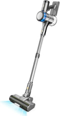 Aspirateur Balai Puissant sans Fil 400W, Autonomie 55 Min, Brosse Anti-emmêlement, Batterie Amovible, Écran LED, Idéal pour Tapis et Sols