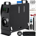Chauffage Diesel 12V 8kW avec Écran LCD et Télécommande 30m, Réservoir 5L - Faible Consommation 0,1-0,24 L/h pour Camions, RV, Bateaux