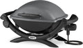 Barbecue Weber Q 1400 Noir/Gris en Aluminium Rectangulaire