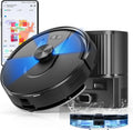 Aspirateur Robot Laveur 5000Pa Vexilar avec Vidange Automatique, Navigation LiDAR, 180min, Compatible Alexa, Idéal Tapis et Poils