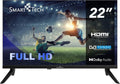 Téléviseur LED Full HD 22' Smart Tech, HDMI et USB, Résolution 1920 x 1080