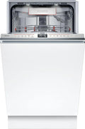 Lave-vaisselle encastrable Bosch 45 cm, 10 couverts, Série 6, Silence Plus, Home Connect