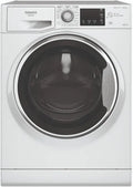 Hotpoint Lave-linge Séchant Vapeur 10kg/7kg - Essorage 1400 tr/min - Moteur Induction - Blanc