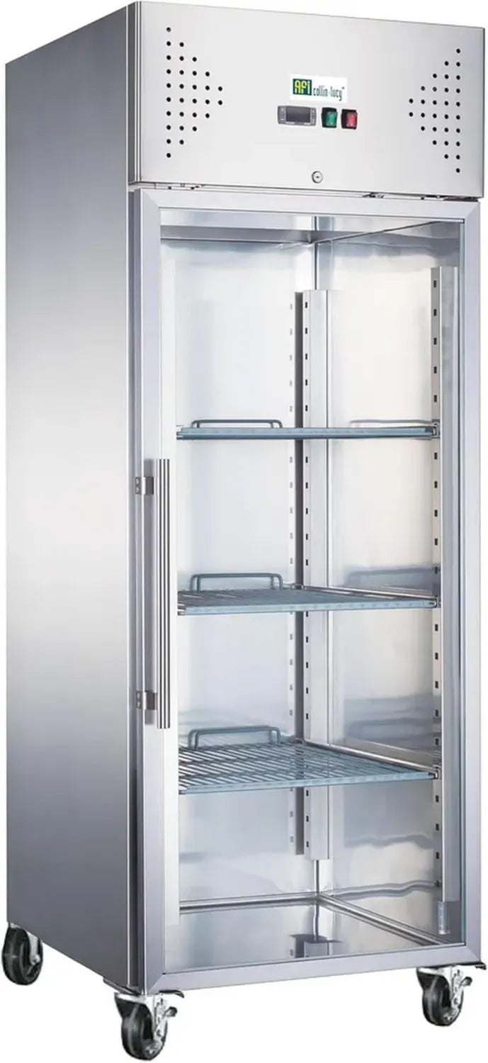 Armoire Réfrigérée Négative Vitrée GN 2/1 - 650L Série Star - AFI Collin Lucy