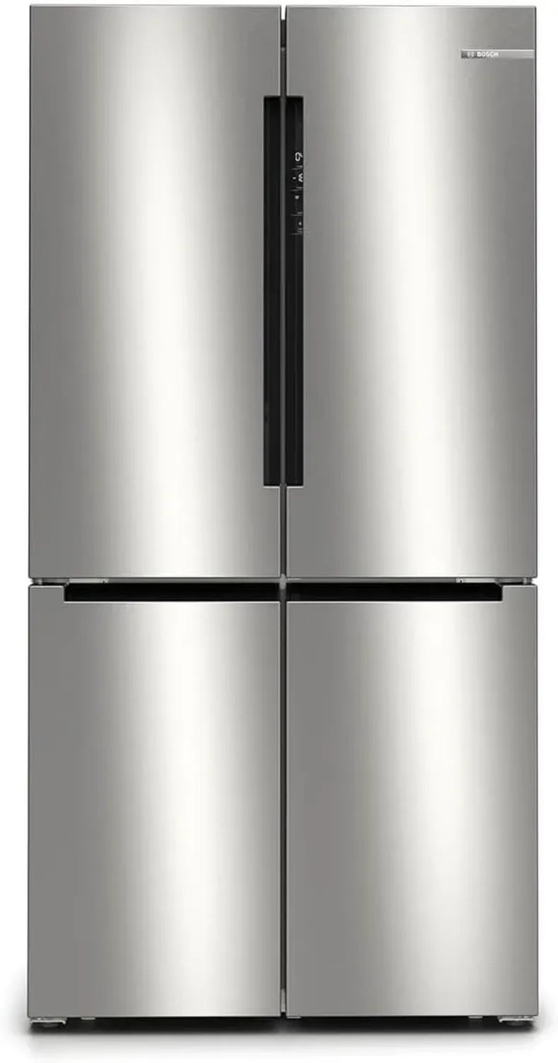 Bosch KFN96APEA Réfrigérateur Congélateur Intelligent Série 6 - 183x91 cm - Total 605L - Fraîcheur Optimale VitaFresh Pro - NoFrost - Éclairage LED