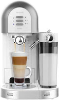 Cafetière Semi-automatique Cecotec Power Instant-ccino 20 Chic, 20 Bars, 1470 W, Compatible Café Moulu et Dosettes, Réservoir de 1,7 L
