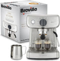 Machine à Expresso Breville Barista Mini avec Mousseur à Lait et Pompe Italienne 15 Bars