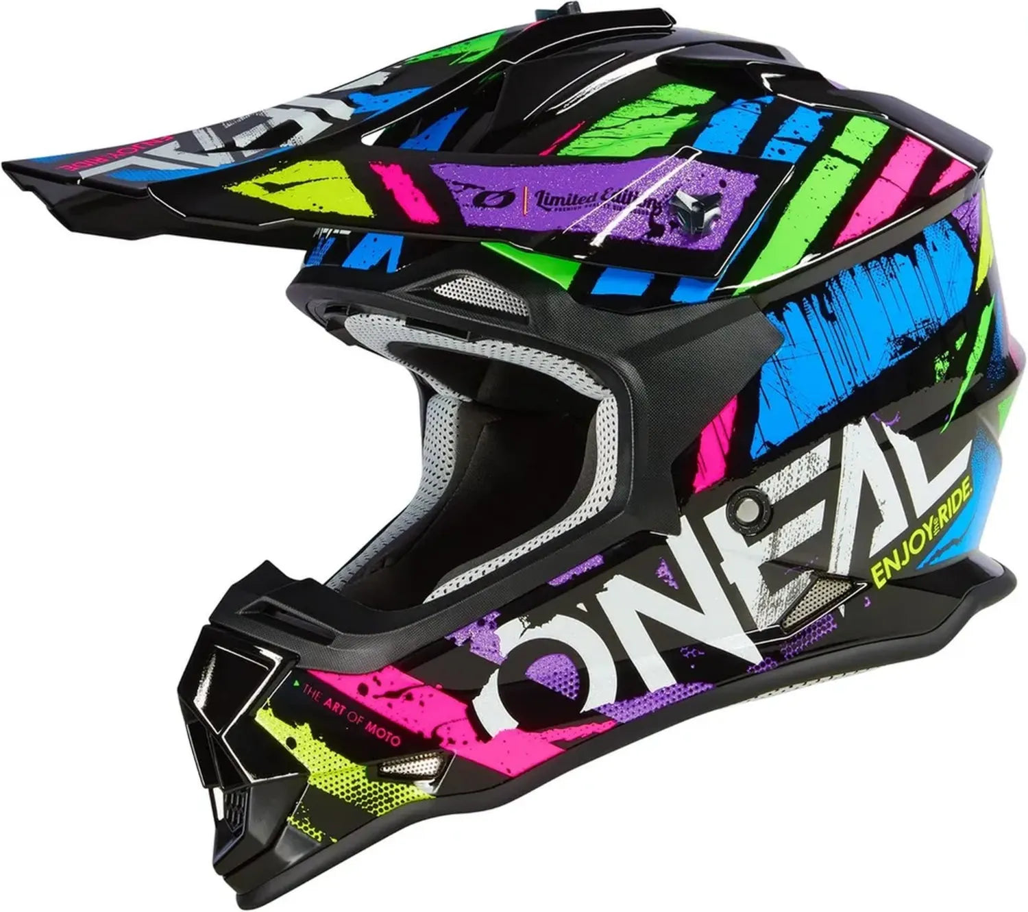 Casque Mixte O'NEAL Glitch V.23, Multicolore, Taille L