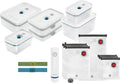ZWILLING Ensemble de Démarrage pour Conservation sous Vide Fresh & Save, Plastique, 16 Pièces, Bleu Océan