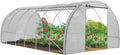 Serre de Jardin Modulable 18m² Blanche pour Toutes Saisons