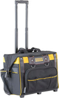 STANLEY FATMAX Sac à Outils Roulettes 50x36x41cm Grande Capacité Multiples Compartiments