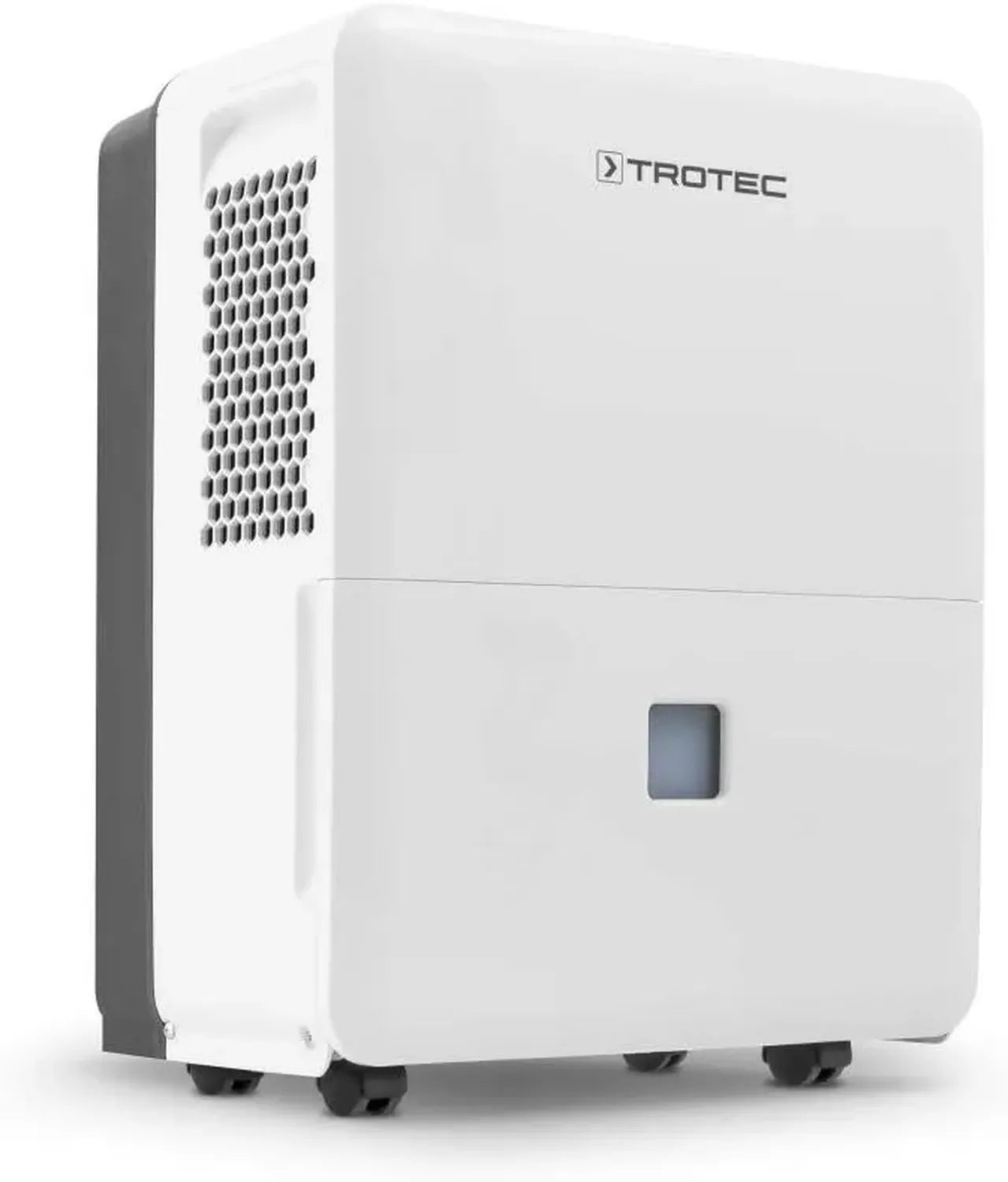 Déshumidificateur Trotec TTK 96 E - 30L/jour, idéal pour grands espaces jusqu'à 90m², avec hygrostat ajustable, fonction sèche-linge, minuterie et drainage continu