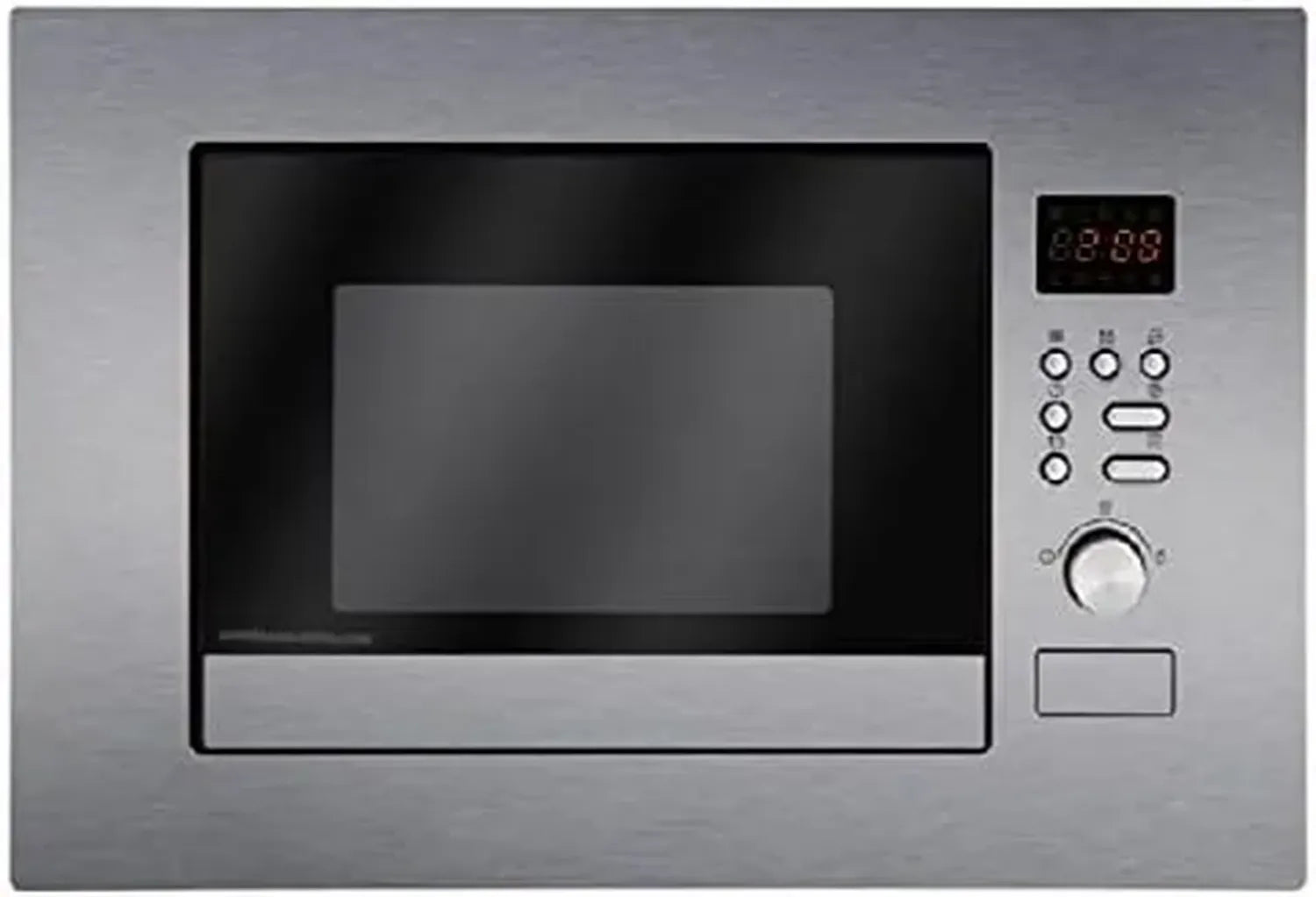 Four à micro-ondes encastrable 20L, 800W avec grill 1000W, 8 programmes, minuterie 95 min, acier inoxydable