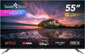 Téléviseur LED 4K UHD 55 pouces VIDAA avec Apps de Streaming - HDMI, USB, PVR