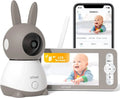 Caméra de Surveillance Bébé 360° avec Alertes Smartphone et Vision Nocturne, ieGeek