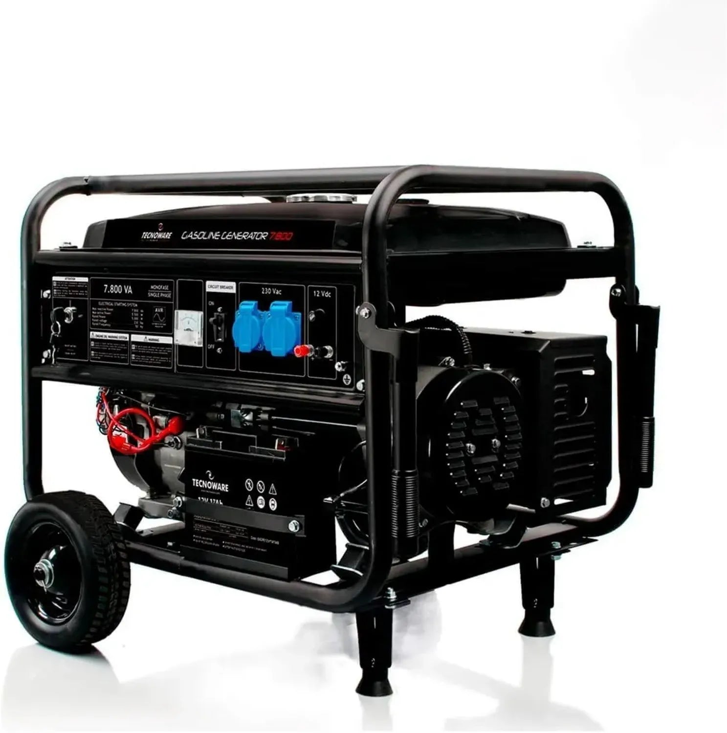 Générateur Électrique Tecnoware 7800VA Essence Monophasé