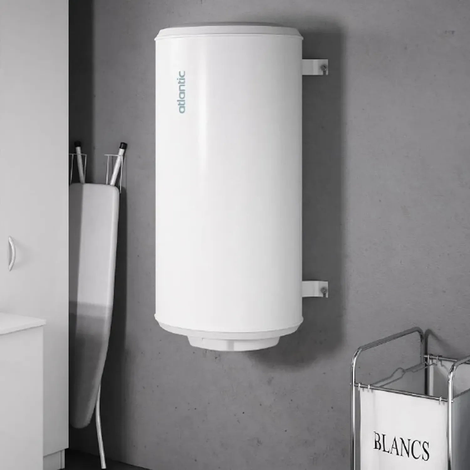 Chauffe-eau Atlantic Chauffeo Plus 300L, 3000W Monophasé, Montage au Sol