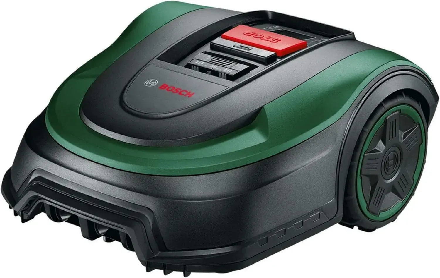 Robot Tondeuse Bosch Indego S+ 500 avec Application et Batterie 18V, Surface 500 m²