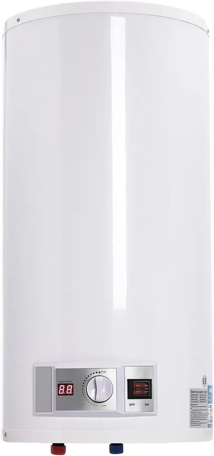 Chauffe-eau électrique 80 L 2000 W avec écran LED, Température 30-75°C (Vertical)
