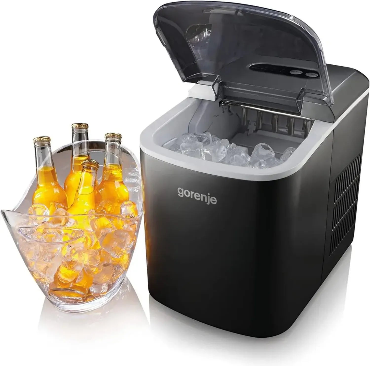 Machine à glaçons portable Gorenje MC1200B 12 kg/24h 120 W Noir