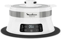 Cuiseur Vapeur Moulinex Steam Up - 8 Programmes, Adaptable, Nettoyage Facile, Blanc