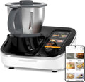 Robot de Cuisine Multifonction TOKIT C2 avec Écran Tactile 7 Pouces et 21 Modes: Recettes, Hachoir, Presse-agrumes et Plus