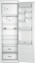 Réfrigérateur Encastré Whirlpool 285L, Silencieux 30 dB, H 177 cm, Porte Réversible, Éclairage LED, Dégivrage Automatique, Classe E, Blanc