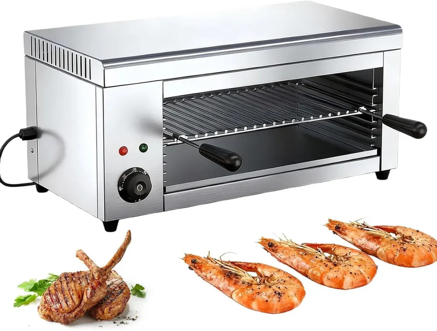 Salamandre Électrique 2000 W pour Fromage et Grillades