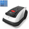 Robot Tondeuse ECOVACS Goat O800 RTK - Sans Fil, Technologie RTK+Vision, Cartographie Précise, Pour Passages Étroits et Bordures, Pente Max 45%