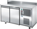 Table Réfrigérée Positive 2 Portes avec Dosseret - 200L - Sofraca Professionnelle