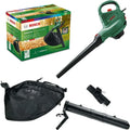 Bosch GardenTidy 3000 Souffleur Aspirateur Électrique Polyvalent 3000W, 50L, Vitesse Réglable