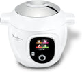 Moulinex Cookeo Multicuiseur Intelligent 6L, 80 Recettes Prédéfinies, Cuisson Automatique, Écran Tactile, Compatibilité MyMoulinex, 1600W, Blanc, Garantie Réparation 15 Ans