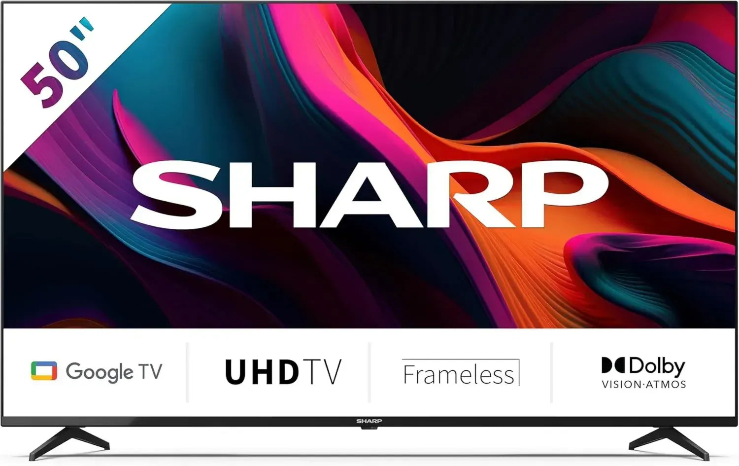 Téléviseur LED 4K Ultra HD 50' Sharp avec Google TV