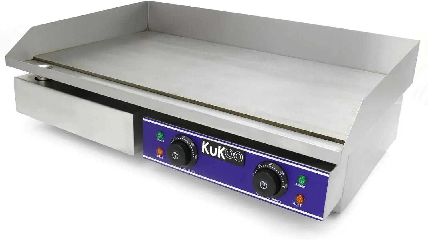 Grill électrique professionnel en acier inoxydable 70 cm pour barbecue et restaurant