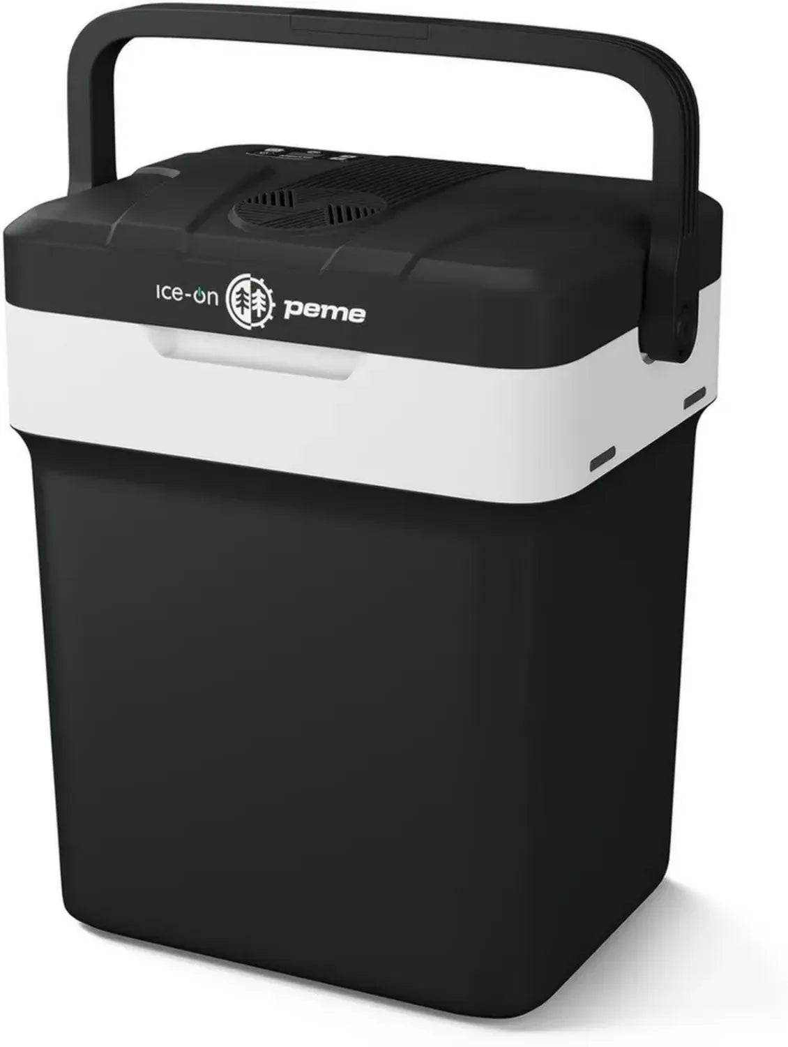 Glacière Électrique Portable 25,7L pour Voiture et Camping, Refroidisseur Compact USB 220/240V et 12V