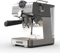 Machine à café expresso 20 bars avec mousseur à lait - Compacte avec fonction eau chaude et indicateur de détartrage