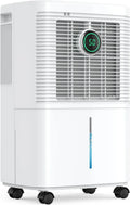 Déshumidificateur d'Air 16L/Jour avec Affichage Numérique, 3 Modes, Réservoir 1,8L, Ultra Silencieux 35 dB, Minuterie 24h, Pour Maison et Contre Moisissures